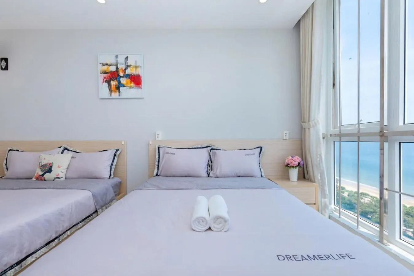 Homestay Hoang Thanh,Can Ho Oasky 3 Phong View Bien Vung Tau Vietnam
